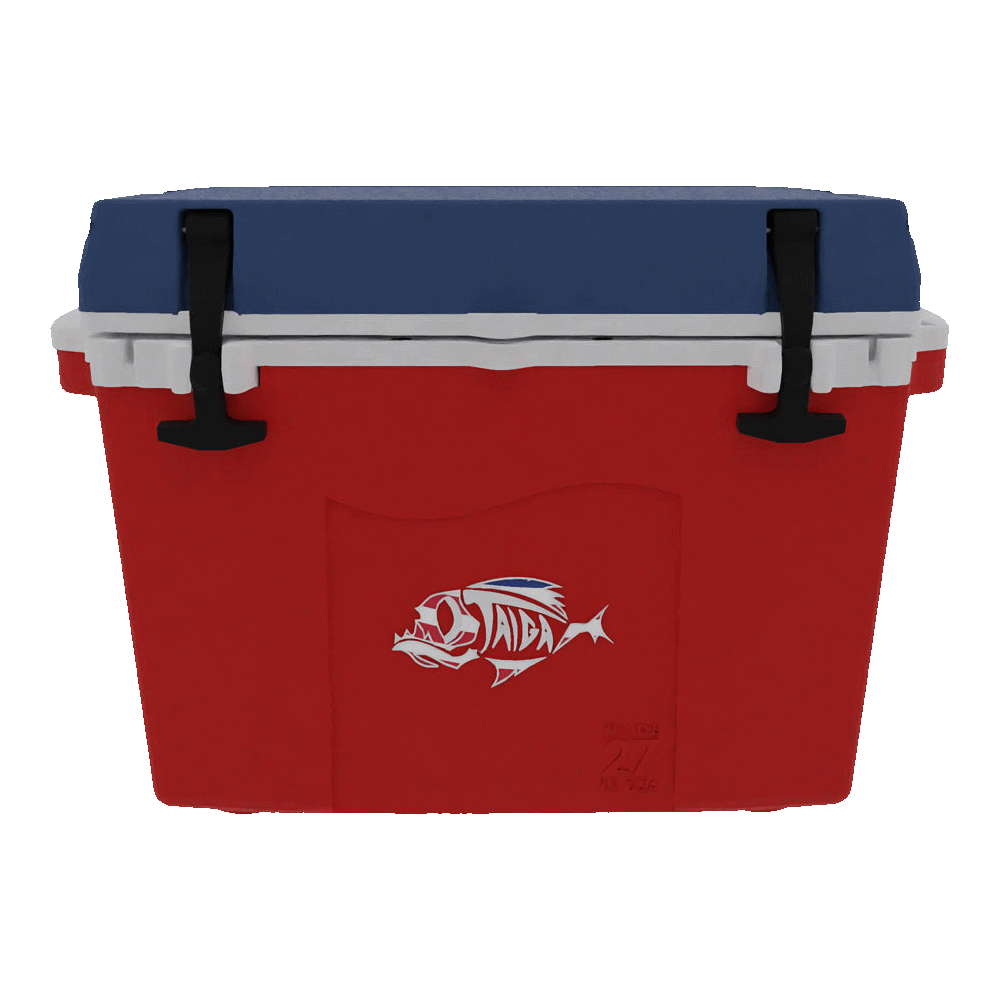 Taiga 27-Quart Hard Cooler - Purple, Leak-Proof, UV-Resistant For Camping & Tailgating