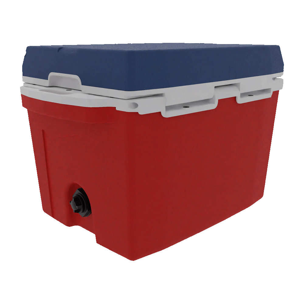 Taiga Coolers 27 Quart Red White and Blue Cooler