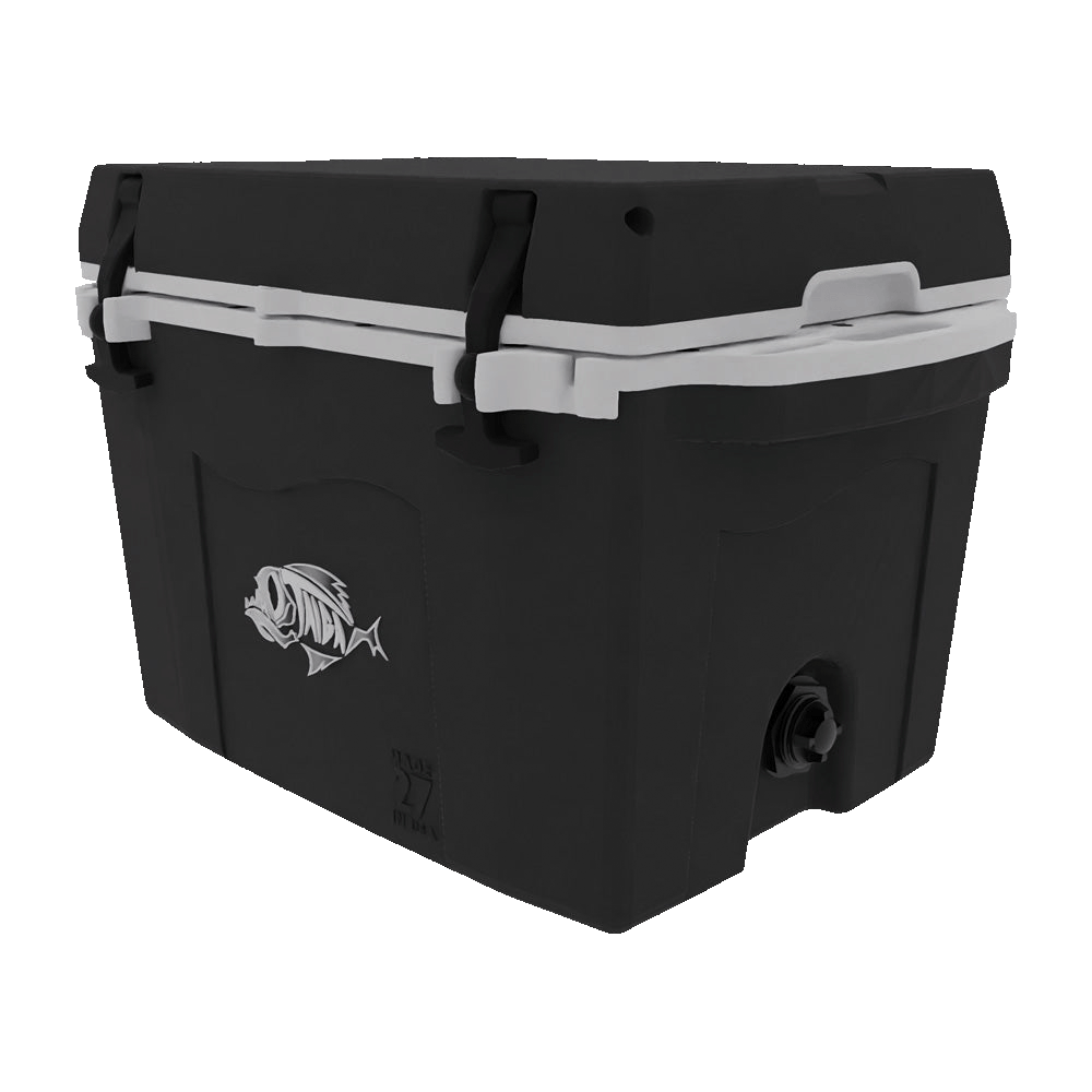 AERODACTIVE COOLER X ブラック Taiga 27 Quart Black Cooler: Rugged and Ready for Adventure