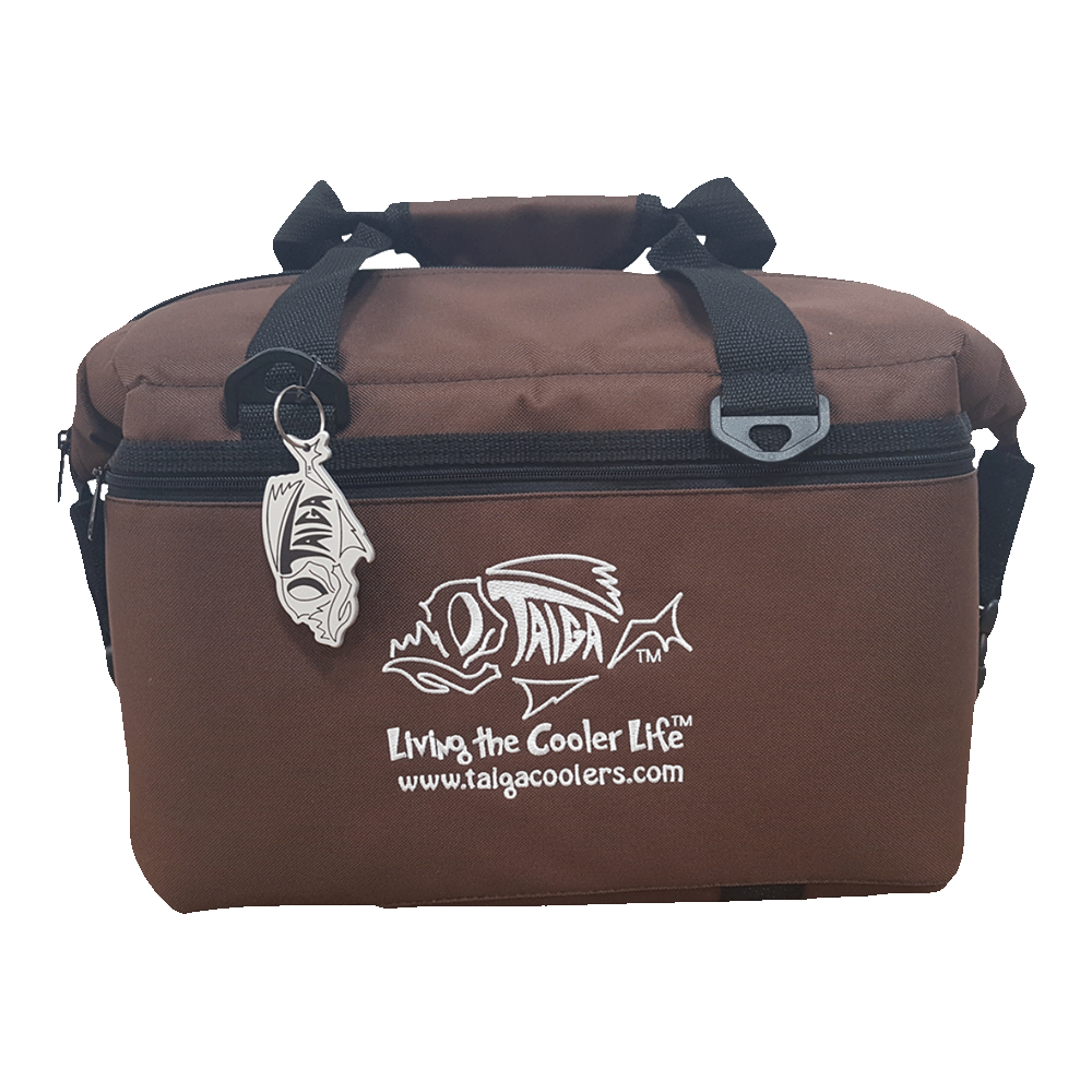 Taiga Brown soft side 18 pack cooler