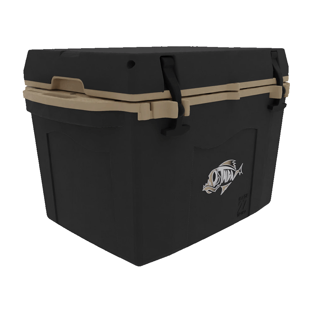 Taiga Coolers 27 Quart Black and Tan Cooler