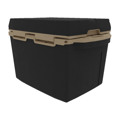 Taiga Coolers 27 Quart Black and Tan Cooler