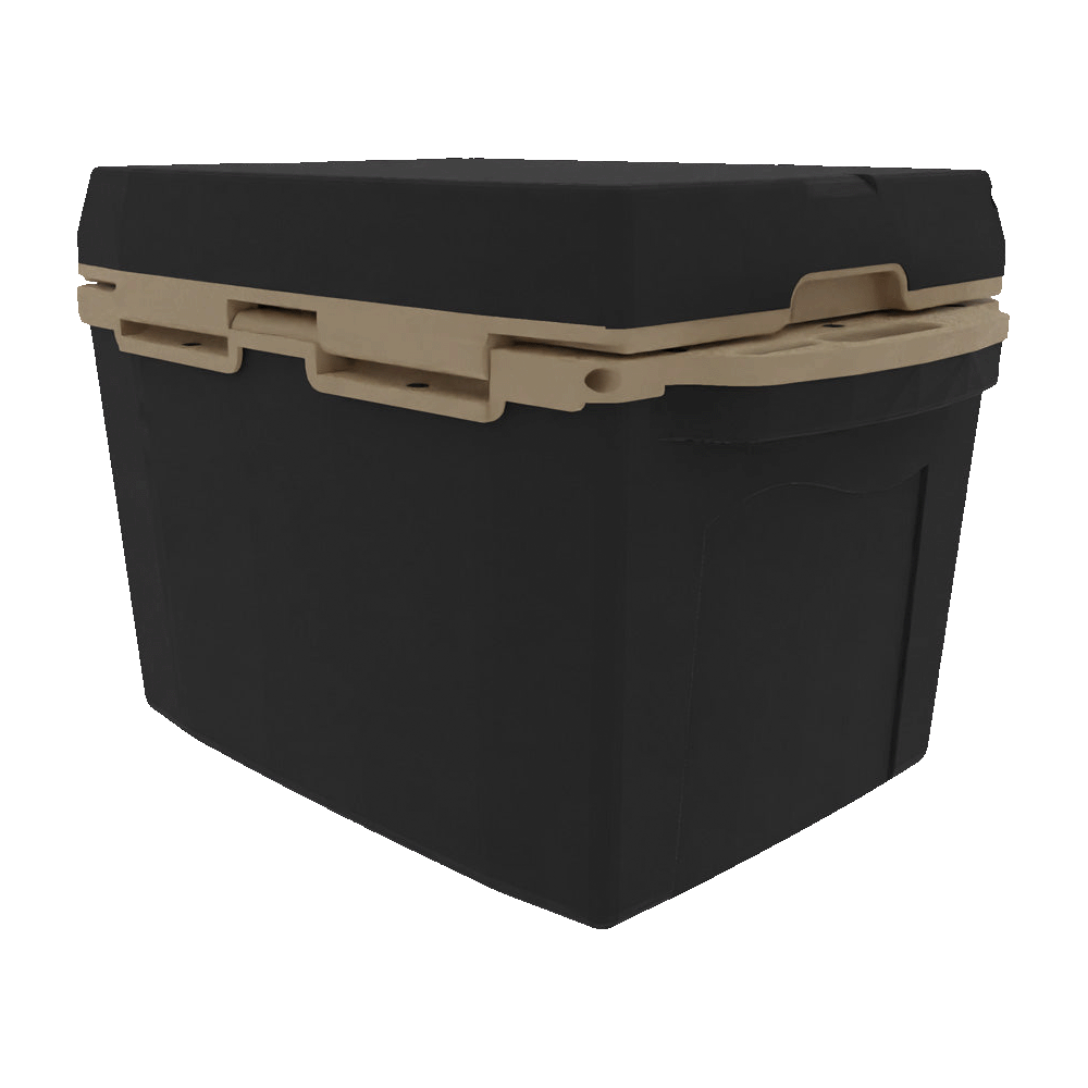 Taiga Coolers 27 Quart Black and Tan Cooler