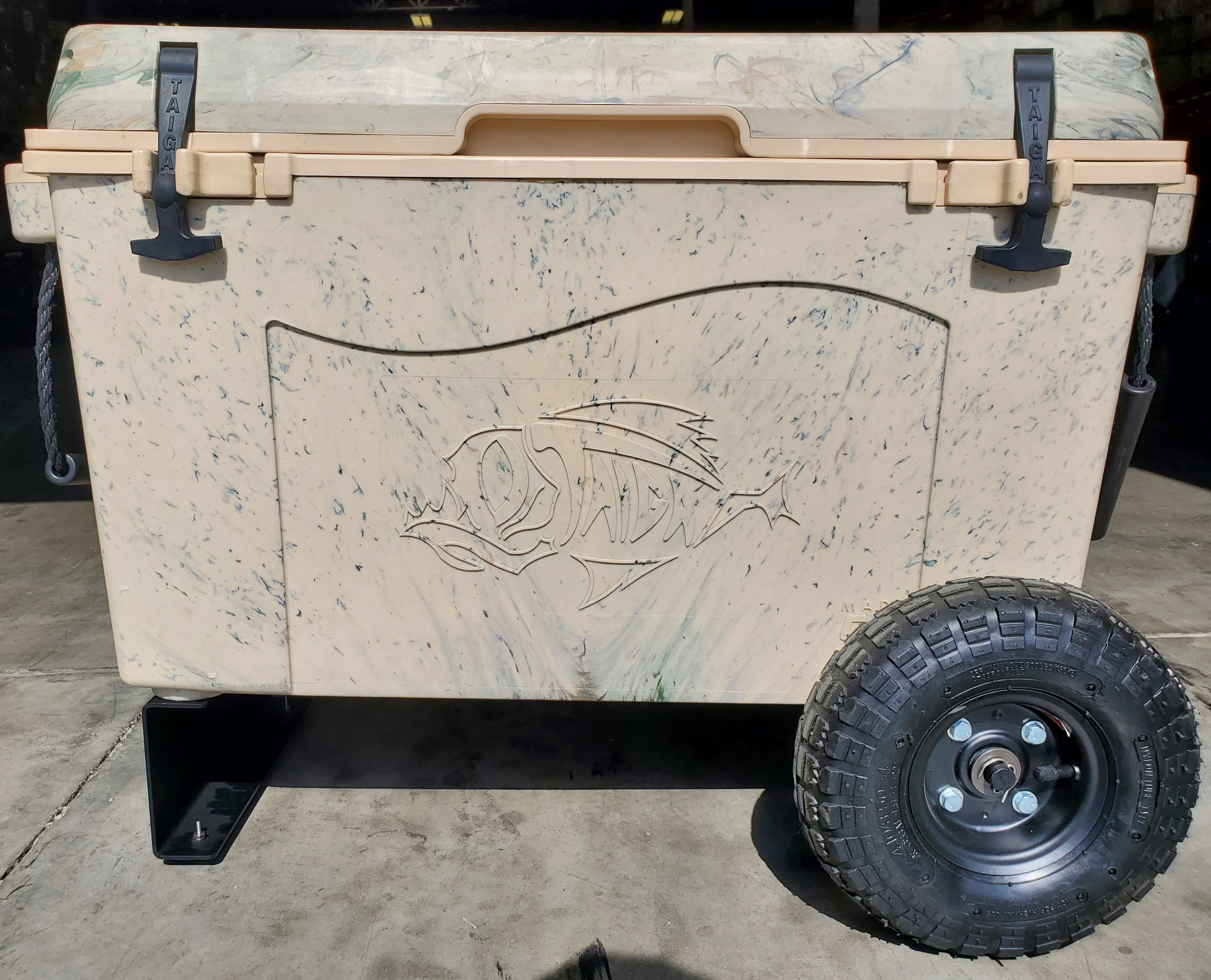 Yeti cooler best sale wheel kit