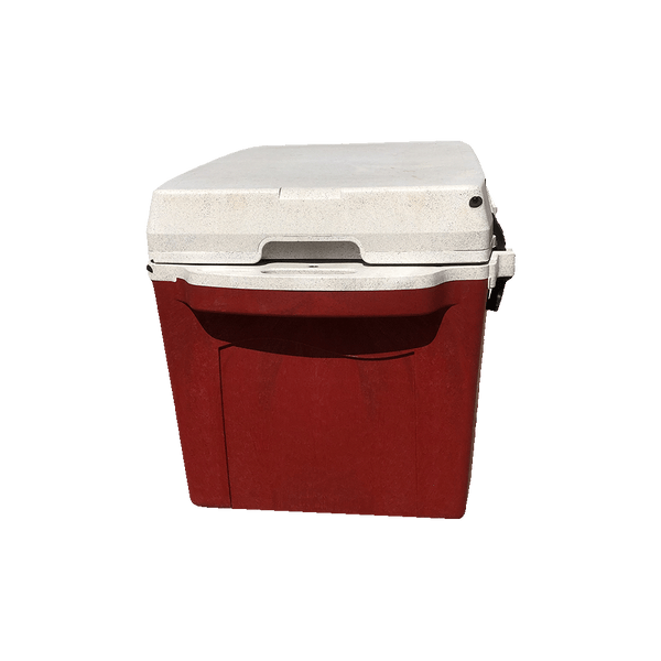 Taiga 27 Quart Red Cooler: Rugged and Ready for Adventure