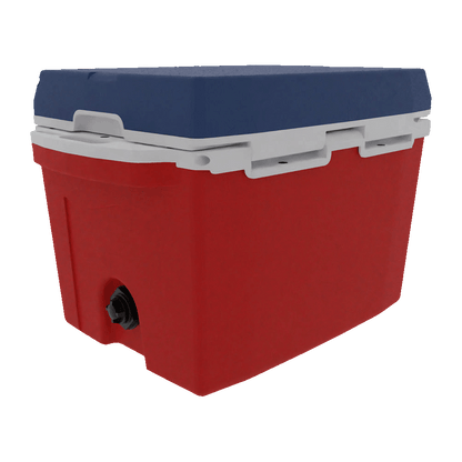 Taiga Coolers 27 Quart Red White and Blue Cooler