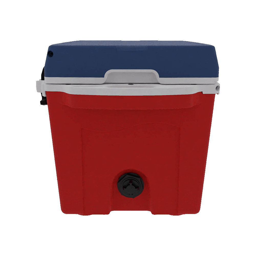 Taiga Coolers 27 Quart Red White and Blue Cooler