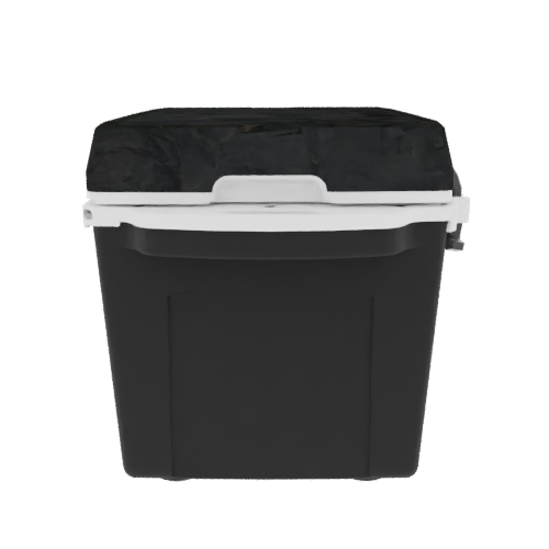 Taiga 27 Quart Black Cooler with Camouflage Lid – Rugged Marine Ice Chest for Boats & Offshore