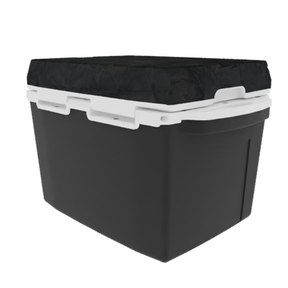 Taiga 27 Quart Black Cooler with Camouflage Lid – Rugged Marine Ice Chest for Boats & Offshore