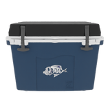Taiga 27 Quart Blue Cooler with Black Lid – Rugged Hard-Sided Ice Chest Built for the Outdoors