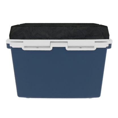 Taiga 27 Quart Blue Cooler with Woodland Camo Lid – Rugged Outdoor Ice Chest Built for the Field