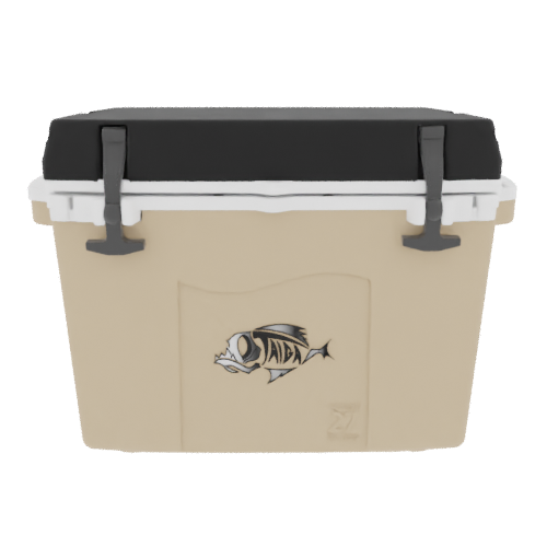 Taiga 27QT Hard Cooler – Tan Base with Black Lid | Hunting Ice Chest
