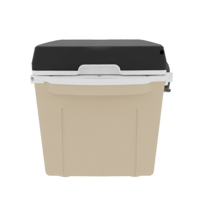 Taiga 27QT Hard Cooler – Tan Base with Black Lid | Hunting Ice Chest