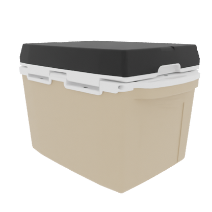 Taiga 27QT Hard Cooler – Tan Base with Black Lid | Hunting Ice Chest