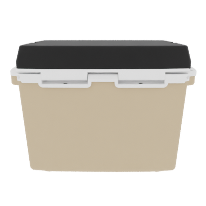 Taiga 27QT Hard Cooler – Tan Base with Black Lid | Hunting Ice Chest