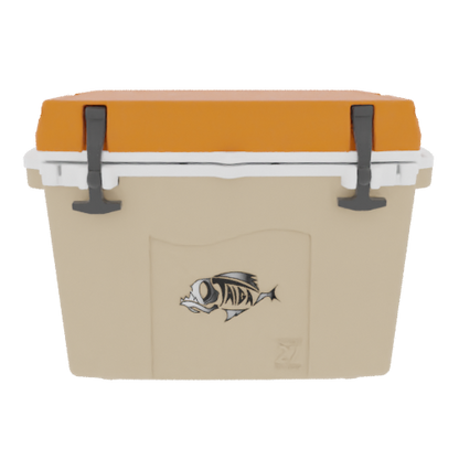 Taiga 27QT Tan & Desert Lid Hard Cooler | Outdoor Adventure Ice Chest