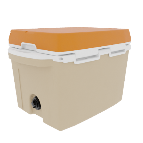 Taiga 27QT Tan & Desert Lid Hard Cooler | Outdoor Adventure Ice Chest