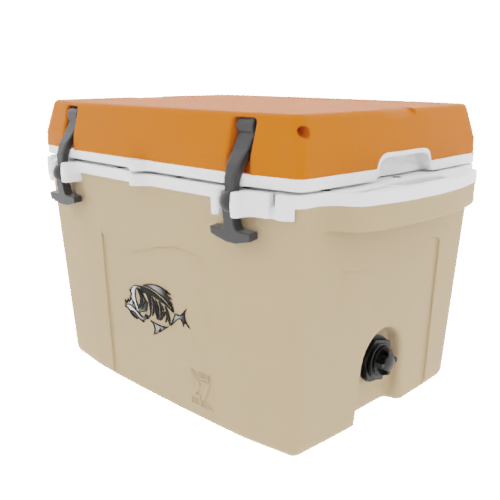 Taiga 27QT Tan & Desert Lid Hard Cooler | Outdoor Adventure Ice Chest