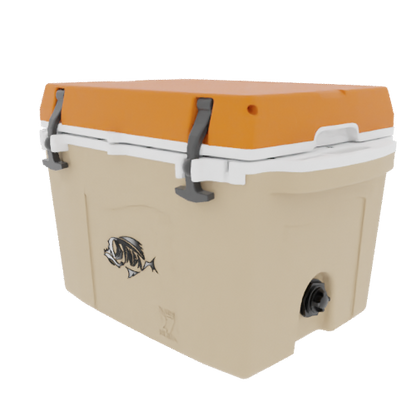 Taiga 27QT Tan & Desert Lid Hard Cooler | Outdoor Adventure Ice Chest