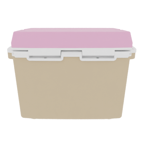Taiga 27QT Hard Cooler – Tan Base with Pink Lid | Hunting & Camping Ice Chest