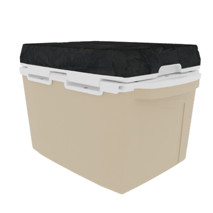 Taiga 27QT Hard Cooler – Tan Base with Woodland Camo Lid | Tailgating Ice Chest
