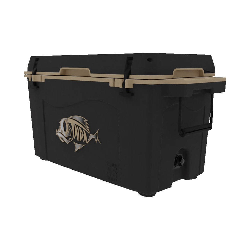 Taiga Coolers 55 Quart Black and Tan Cooler