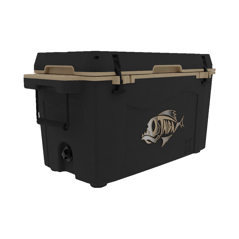 Taiga Coolers 55 Quart Black and Tan Cooler