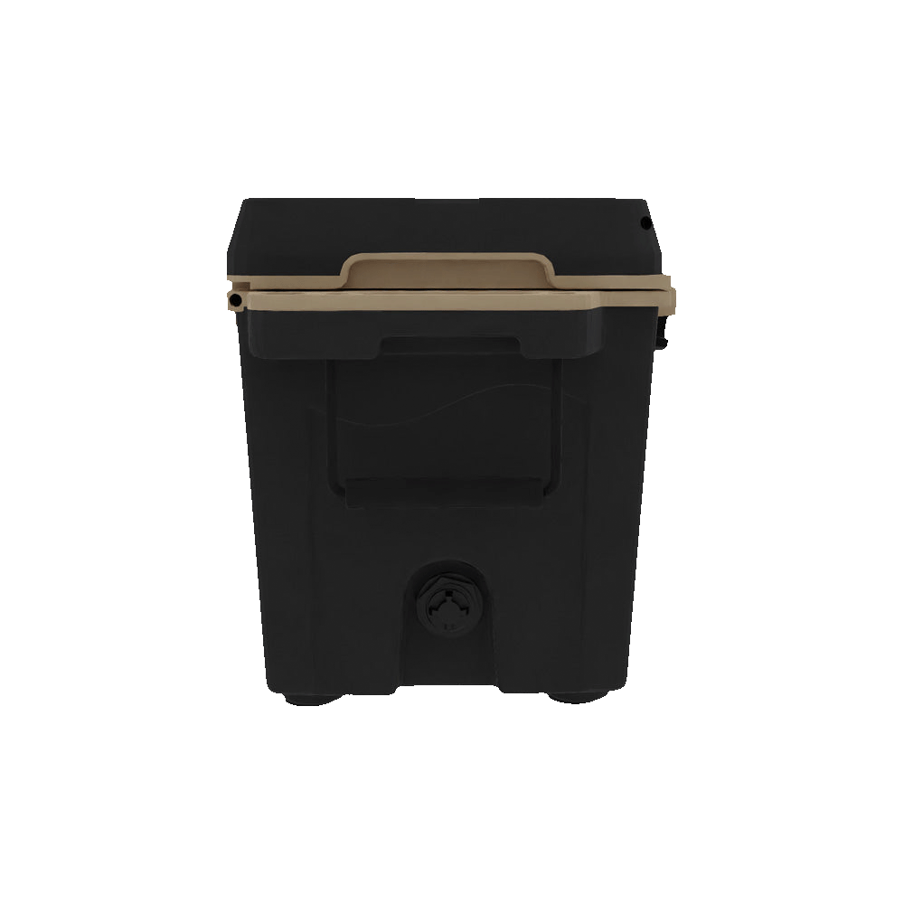 Taiga Coolers 55 Quart Black and Tan Cooler