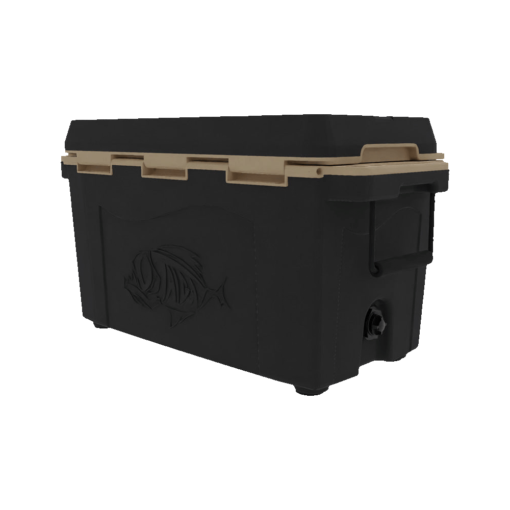 Taiga Coolers 55 Quart Black and Tan Cooler