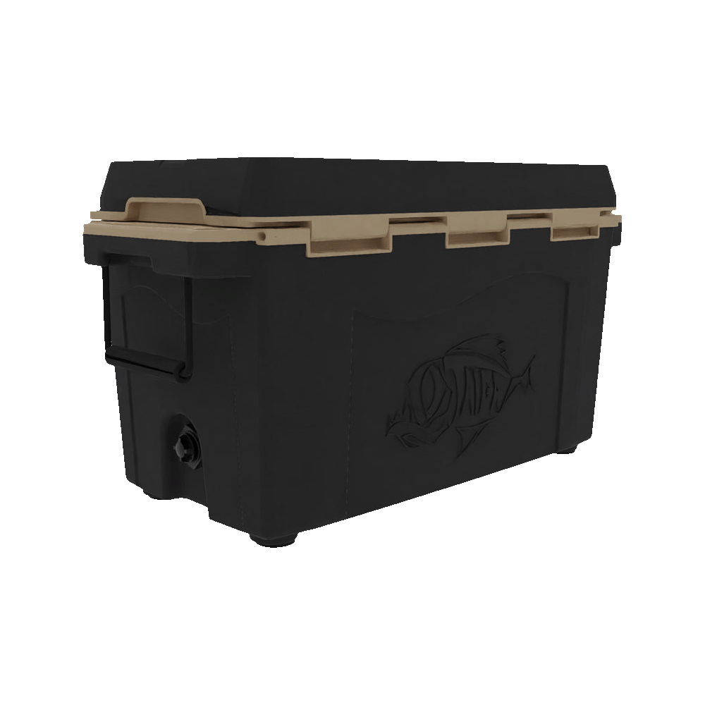 Taiga Coolers 55 Quart Black and Tan Cooler