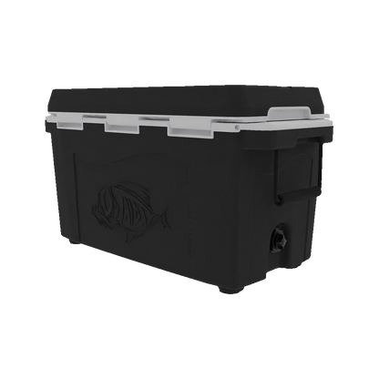 Taiga Coolers 55 Quart Black Cooler