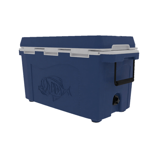 Taiga 55 Quart Blue Cooler: Rugged & Ready for Anything