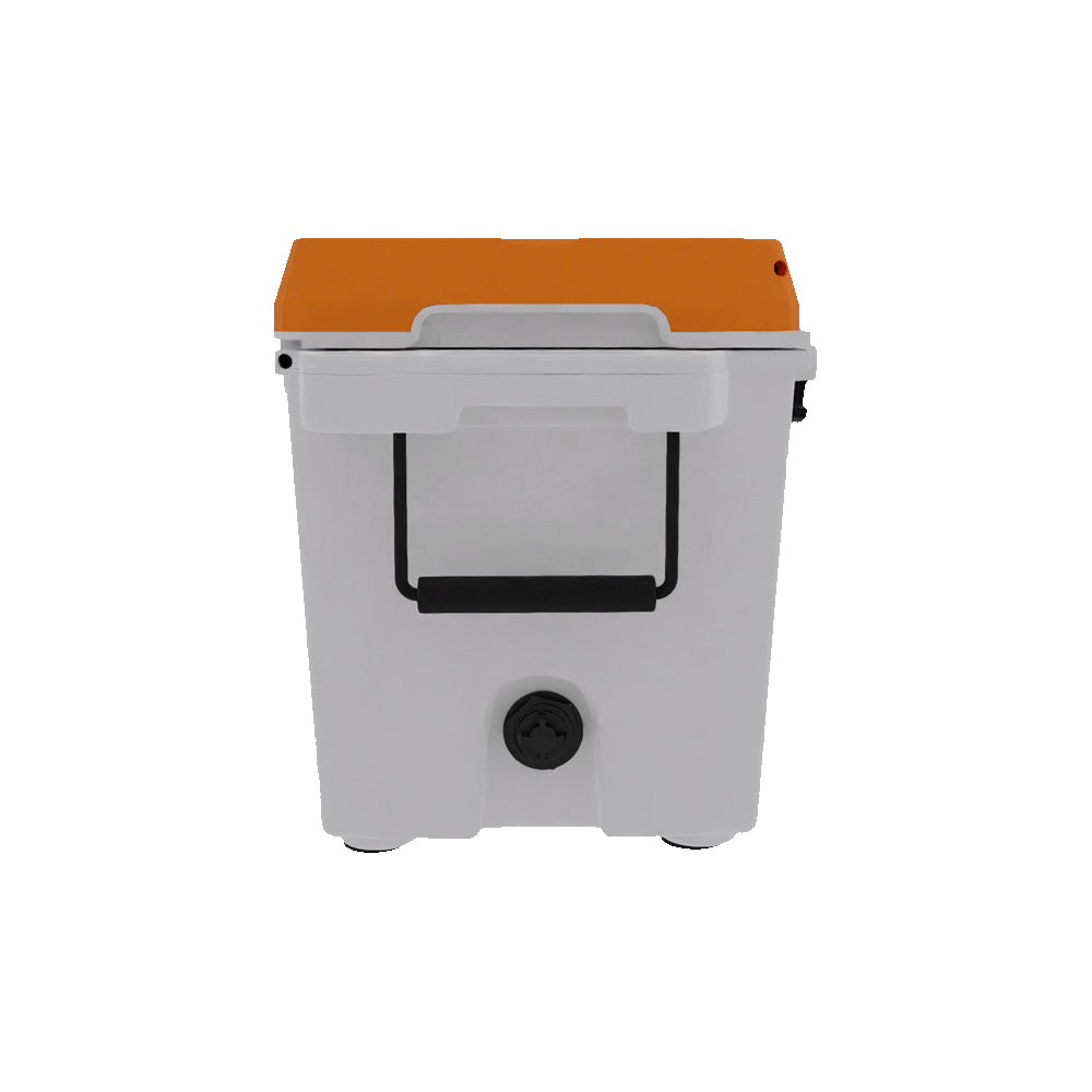 Taiga Orange Cooler: Rugged 55 Quart for Adventures!