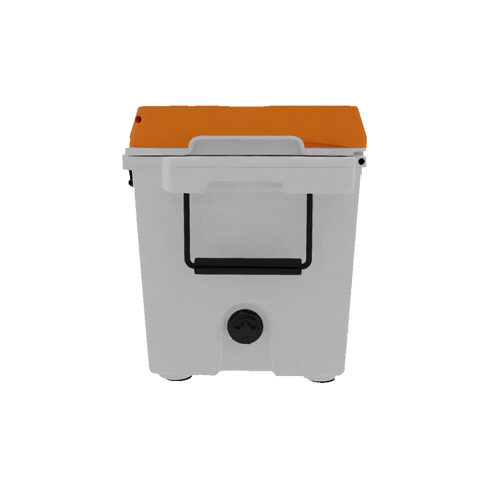 Taiga Orange Cooler: Rugged 55 Quart for Adventures!
