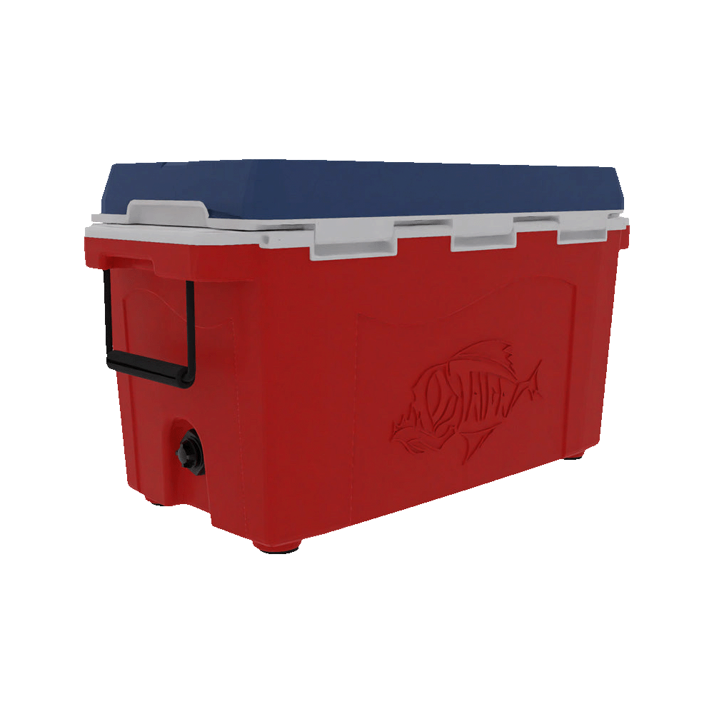 Taiga Coolers 55 Quart Red White and Blue Cooler