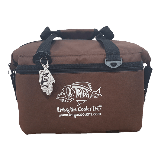 Taiga Brown soft side 18 pack cooler